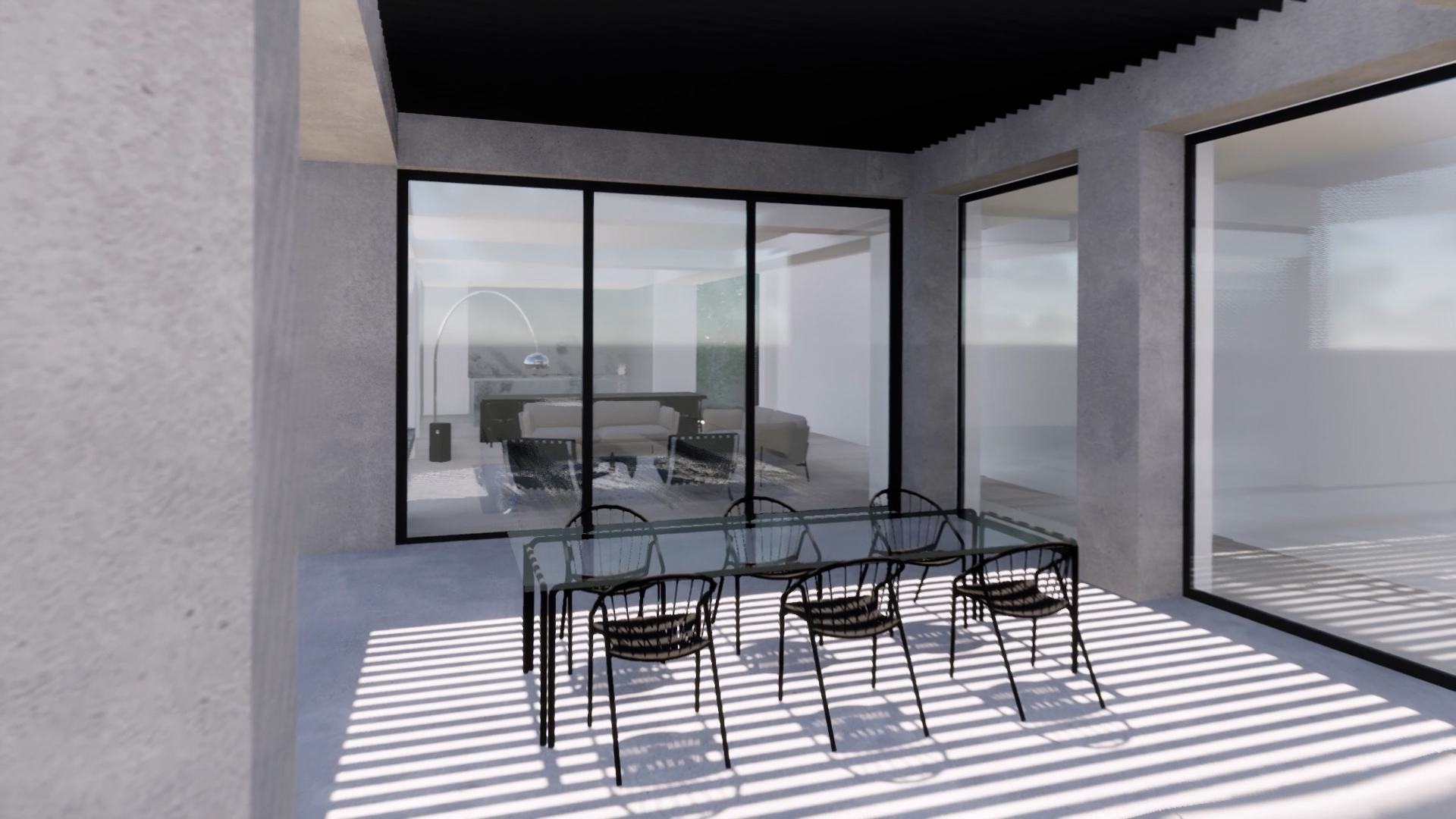 Luxury Alfresco at our Display Home Brighton
